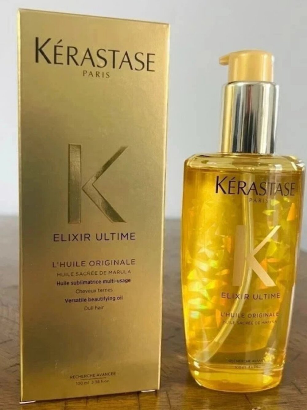 Elixir Ultime Versatile Beautifying Oil by Kerastase for Unisex - 3.4 oz NIB